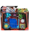 Set joc  Bakugan - Special Attack Ventri, Dragonoid, Titanium Bruiser, Titanium Trox, Smoke - 1t