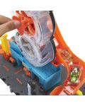 Set de joaca Mattel Hot Wheels - Centru de vulcanizare auto modern urban - 8t