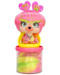 Set de joaca IMC Toys Vip Pets - Cățeluș la modă cu păr lung pentru coafuri cu accesorii, Zoe - 3t