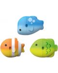 Jucării de baie Munchkin - Pește, schimbare de culoare, 3 buc - 2t