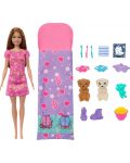 Set joc  Barbie Color Change -Petrecere în pijamale cu cățeluși Barbie - 2t