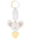 Jucărie cu clopoțel KikkaBoo - Joyful Mice - 1t