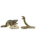 Set joc  Schleich Wild Life - Reptile de mlaștină periculoase - 2t