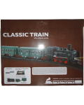Set de joaca Classic Train - Locomotiva cu aburi si sine, 13 piese - 4t