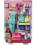 Set de joaca Mattel Barbie - Barbie pediatru - 1t