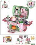 Raya Toys - Bucătărie într-un coș cu aburi și lumini - 2t