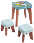 Set de joacă Ecoiffier - Masă cu scaune și tacâmuri - 1t