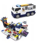 Set de joc Dickie Toys - Camion de poliție pliabil - 1t