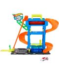 Set de joaca  Hot Wheels City -Spălătorie auto cu schimbare de culoare - 2t