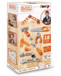 Set de joaca  Smoby - Unelte pentru copii Black + Decker - 6t