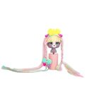 Set de joaca  IMC Toys Vip Pets - Cățeluș la modă cu păr lung pentru coafuri cu accesorii, Lady Gigi - 6t