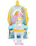 Jucărie cu telecomandă Jada Toys Disney Princess - Trăsura Cenușăresei - 5t