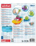 Jucărie de baie WinFun - Barcă cu animale - 5t