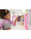 Set de joaca Mattel Barbie -Dulap cu accesorii - 5t