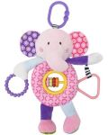 Jucărie de activitate Lorelli Toys - Elefant, roz - 1t