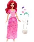 Set de joc Disney Princess - Păpușa Ariel cu accesorii - 2t