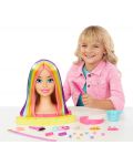 Barbie Color Reveal Play Set - Manechin de păr, cu accesorii - 5t