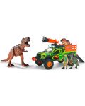 Set de joc Dickie Toys - Jeep pentru vanătoarea de dinozauri - 1t