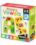 Set de joaca Headu Happy Vowels - Vocale fericite - 1t