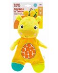 Jucărie de jucărie Bright Starts - Snuggle & Teethe - Girafă - 3t