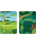 Set de joacă Mudpuppy - Cutie de magneți, animale sălbatice - 3t