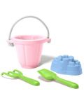 Set de joaca pentru nisip Green Toys, roz - 1t