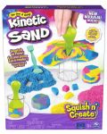 Spin Master - Nisip cinetic, nisip cinetic, nisip cinetic Squish N Create - 1t