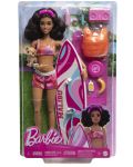 Barbie play set - Barbie cu placa de surf - 6t