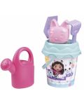 Set de joaca  Smoby - Gabby's Dollhouse, Găleată cu nisip cu udato și accesorii - 1t