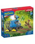 Set de joc Schleich Dinosaurs - Camion cu șenile - 1t