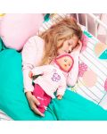 Bayer First Words Păpușă interactivă pentru bebeluși - Rochie roz cu șoricel, 38 cm - 5t