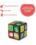 Jucărie interactivă Vtech -Învârte și învață, Animal Cube - 3t
