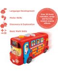 Jucărie interactivă Vtech - Autobus - 4t