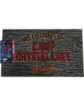 Covoras de intrare SD Toys Movies: Friday 13th - Welcome To Camp Crystal Lake, 43 x 73 cm - 1t