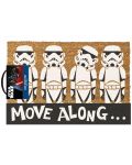 Covor de ușă Pyramid Movies: Star Wars - Stormtrooper Move Along - 1t