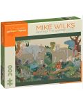 Puzzle Pomegranate de 300 piese - Dincolo de poarta gradinii, Mike Wilks - 1t