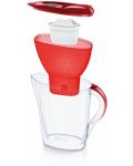 Cană de filtrare apă BRITA - Marella Cool Memo, 2.4l, roşie - 4t