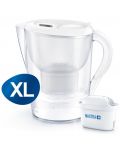 Cană cu filtru de apă BRITA - Marella XL Memo, 3.5 l, albă - 2t