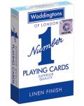 Carti de joc Waddingtons - Classic Playing Cards (albastre) - 1t