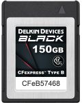 Card de memorie Delkin - 150GB, BLACK, CFexpress Type B, negru - 1t