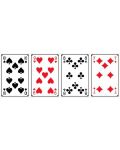 Carti pentru joc Piatnik - model  Bridge-Poker-Whist, maro - 5t