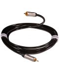 Cablu pentru subwoofer QED - Reference Subwoofer 40, 2x RCA, 3 m, negru - 1t