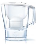 Cană de filtrare apă BRITA - Aluna Cool Memo, 2,4 l, albă - 2t