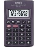 Calculator de birou Casio - HL-4A, buzunar,Afisaj cu 8 cifre, negru - 1t