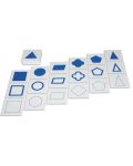 Acool Toy Cards - Cu forme geometrice pentru cabinetul de geometrie Montessori	 - 1t