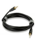 Cablu QED - Connect, 3,5 mm/3,5 mm, 1,5 m, negru - 1t