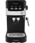 Maşină de cafea Rohnson - R-98010 Slim, 20 bar, 1.2l, neagră/argintie - 1t