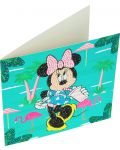 Craft Buddy Diamond Tapestry Card - Minnie Mouse în vacanță - 2t