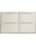 Calendar-carnețel Paperblanks Granada Turquoise - Ultra Horizontal, 18 x 23 cm, 80 de coli, 2024 - 5t