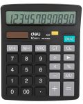 Calculator Deli Easy - E837, 12 dgt, negru - 1t
